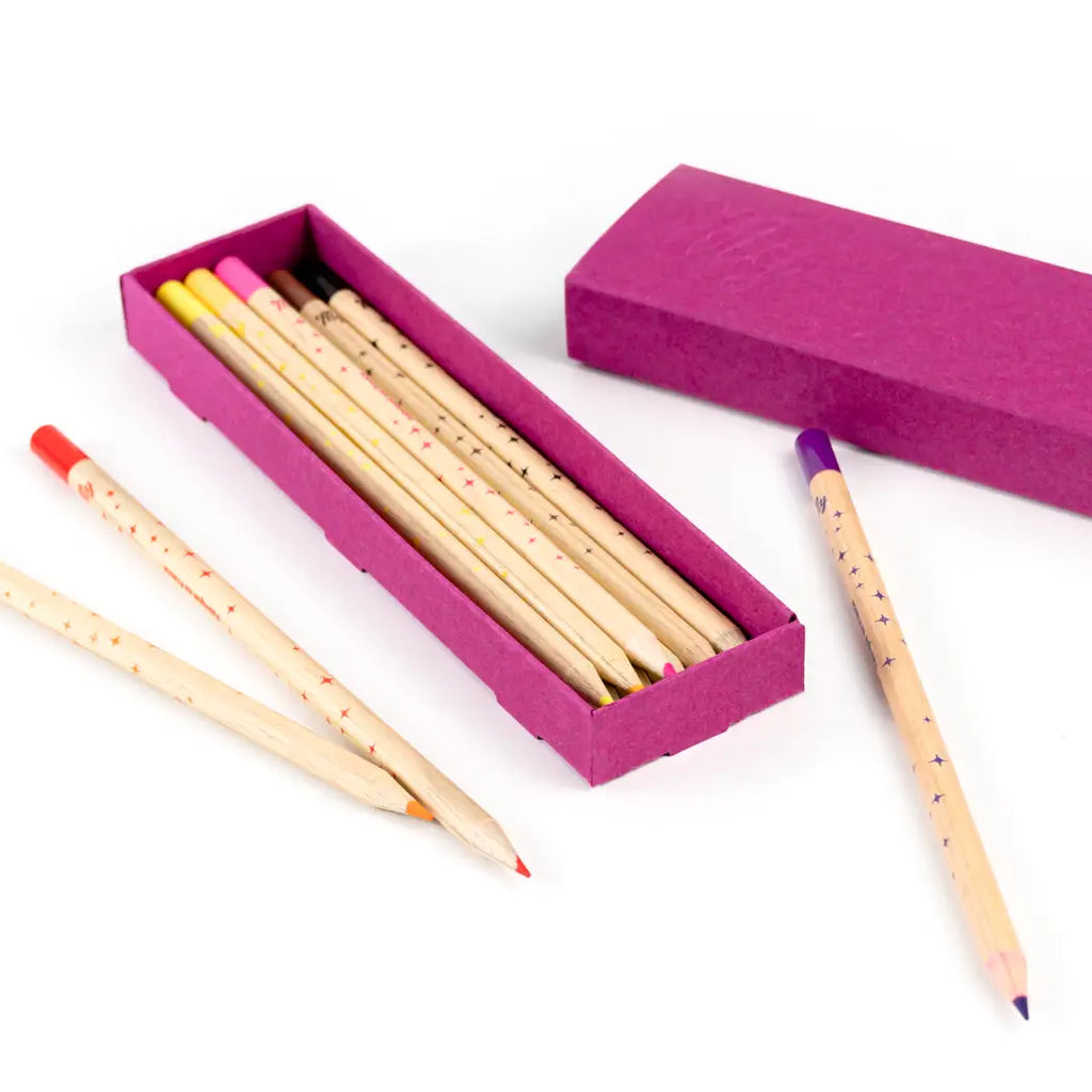Boite De 12 Crayons De Couleur
